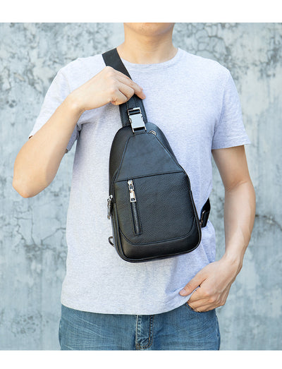 Bolso Bandolera de Cuero Auténtico - Diseño Versátil para Cualquier Ocasión - Image 9