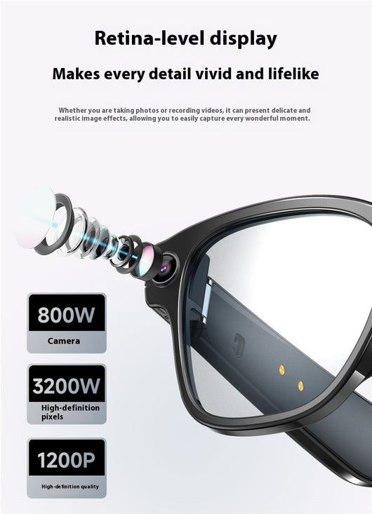Gafas Inteligentes de Traducción AI con Bluetooth y Cámara Inalámbrica - Image 12