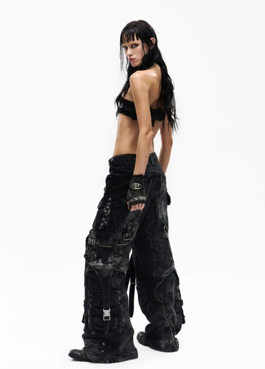 Pantalones de Trabajo Tácticos con Correas Ajustables - Image 13