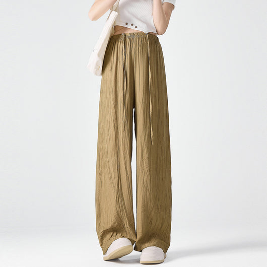 Pantalones de Maternidad Verano Cintura Ajustable Rectos y Cómodos