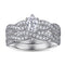 Conjunto De Anéis Femininos Com Diamantes Conjunto De 5 Anéis