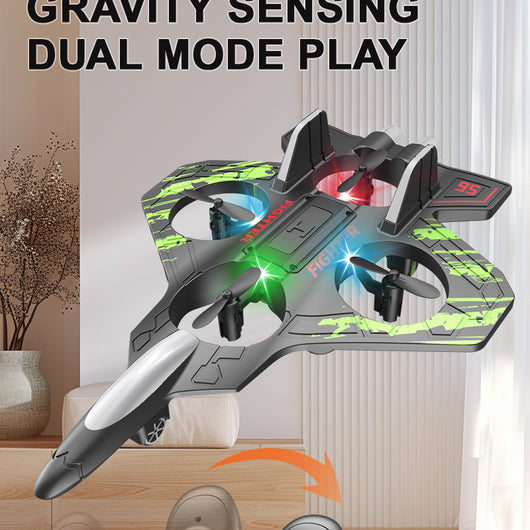 Dron de Espuma Resistente a Caídas con Luces LED Multicolor - Cuadricóptero para Principiantes - Image 20