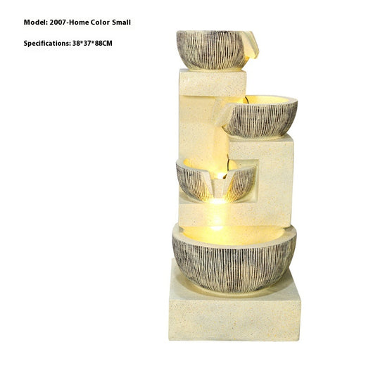 Fuente de Agua Decorativa con Humidificador para Sala de Estar - Image 13