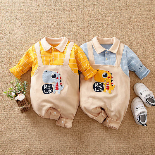 Enterizo Estampado para Bebé Primavera - Diseño Adorable