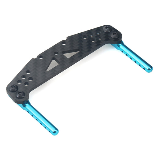 Soporte de Amortiguador Universal de Fibra de Carbono para Tamiya TT01 - Delantera y Trasera