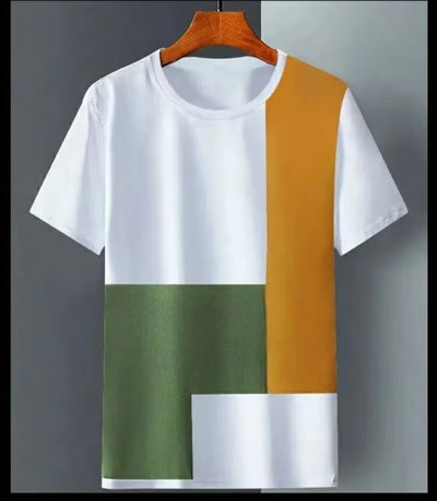Camiseta Manga Corta Ice Silk para Hombre - Verano - Image 15