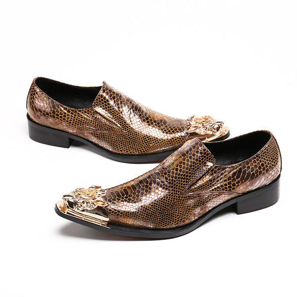 Zapatos Formales de Cuero Personalizados para Negocios