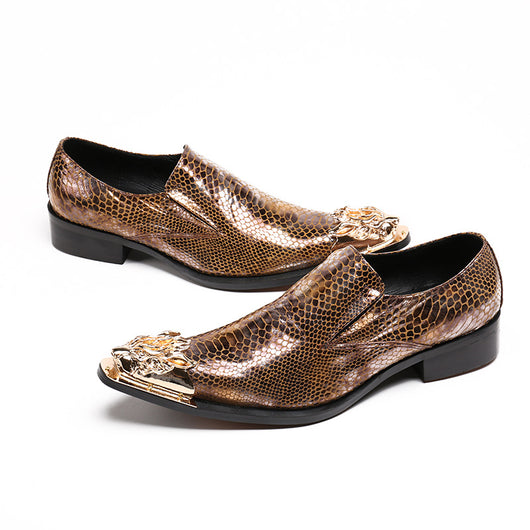 Zapatos Formales de Cuero Personalizados para Negocios