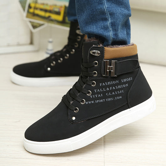Zapatos Deportivos Altos Cálidos con Forro Suave - Image 9