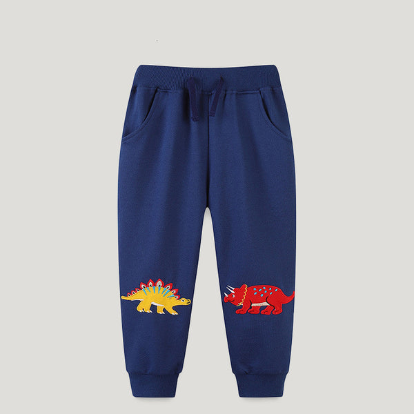 Pantalones Deportivos Infantiles con Diseño de Dinosaurio