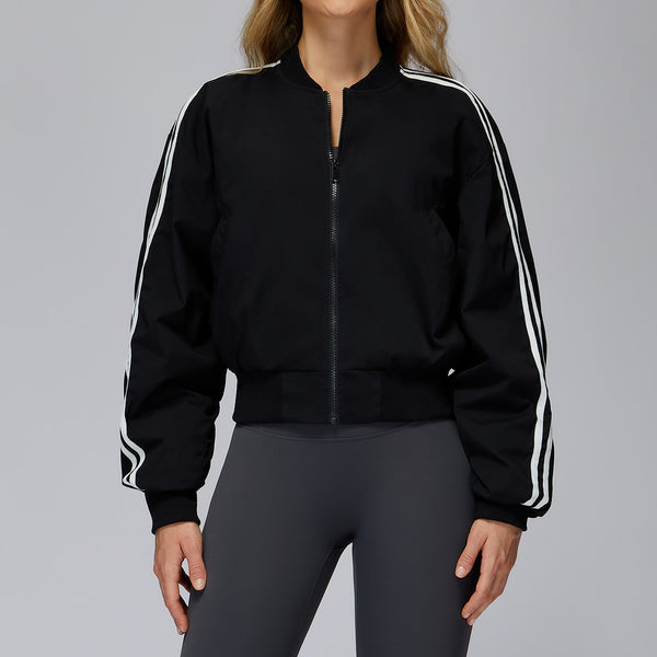 Chaqueta Térmica Deportiva con Bolsillos y Cierre