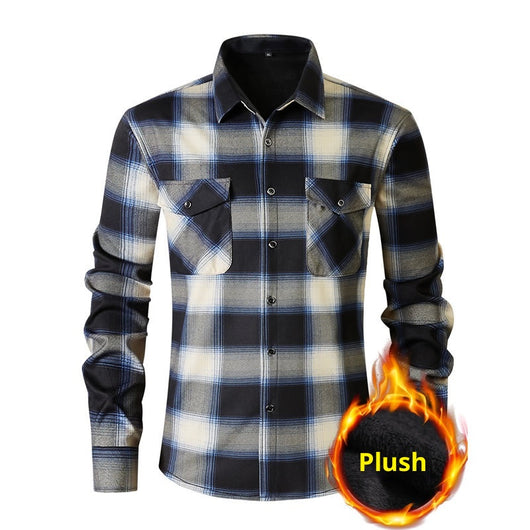 Cardigan Casual de Algodón Acolchado para Hombre - Image 9