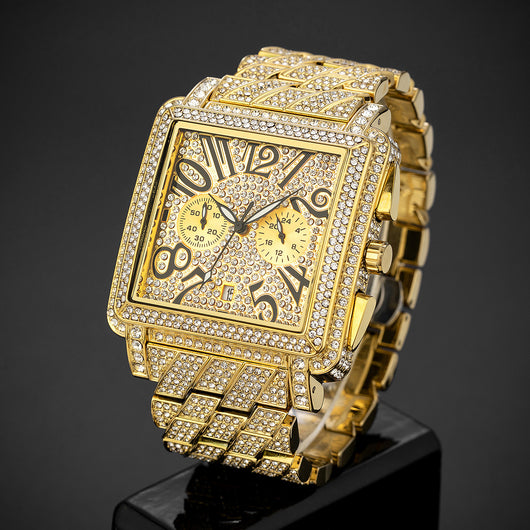 Reloj Deportivo Digital de Diamante con Pantalla Cuadrada y Múltiples Funciones - Image 8