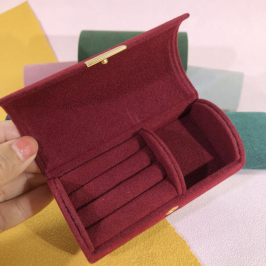 Estuche Organizador de Joyas con Diseño de Venas - Anillos y Aretes - Image 23
