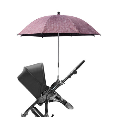 Sombrilla Parasol UV para Cochecito de Bebé - Protección Solar Negra - Image 6