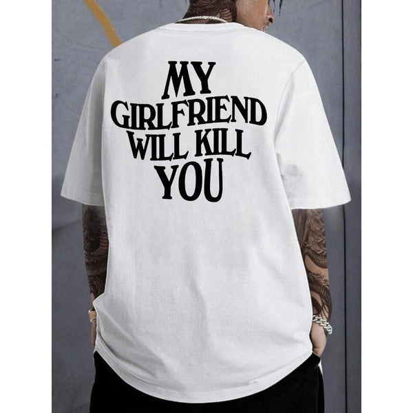Camiseta de Algodón Talla Europea para Hombre