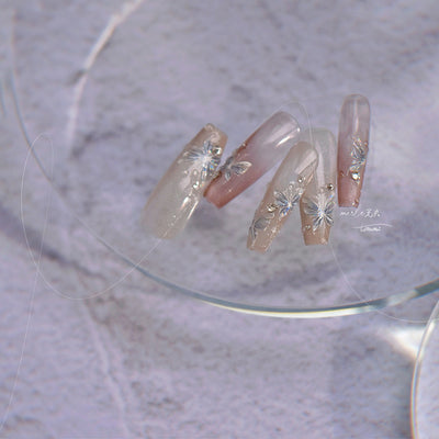 Stickers Decorativos Manicura Gelatina Mariposa Rose Streamer - Image 10