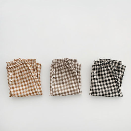 Pantalones a Cuadros para Bebé y Niño Pequeño - Colección Otoño - Image 8