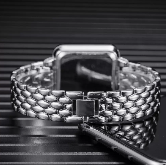 Reloj Digital de Lujo para Hombre Adulto - Correa de Acero Resistente al Agua