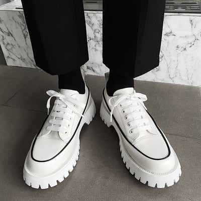 Zapatos de Cuero para Hombre con Suela Suave y Cómoda - Image 3