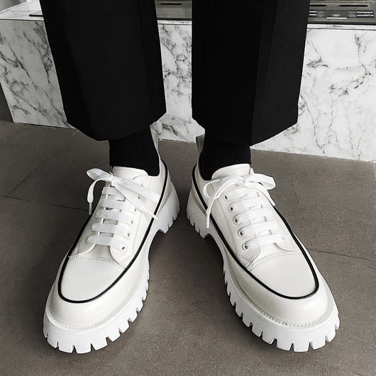 Zapatos de Cuero para Hombre con Suela Suave y Cómoda - Image 3