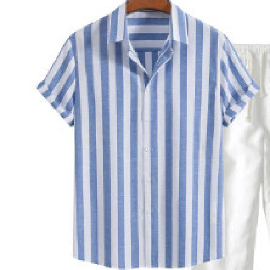 Camisa Estampada de Manga Corta para Hombre - Colección Verano - Image 6