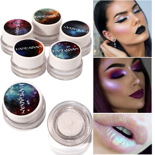 Iluminador Aurora Camaleón 5 Colores - Sombra 3D con Brillo Arcoíris