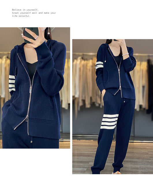 Conjunto Deportivo de Lana Pura para Otoño e Invierno - Image 15