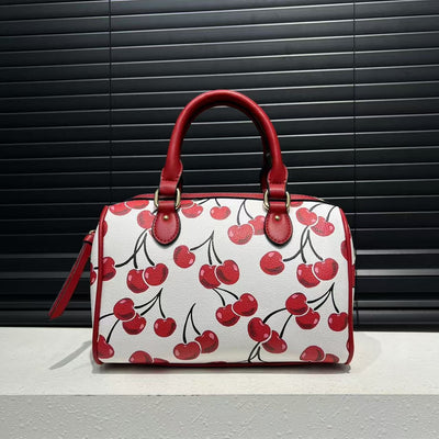 Bolso de Cuero Suave para Mujer con Patchwork Versátil - Image 9