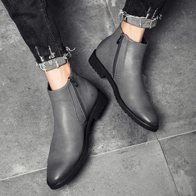 Zapatos Altos de Cuero Británico para Hombre - Image 7