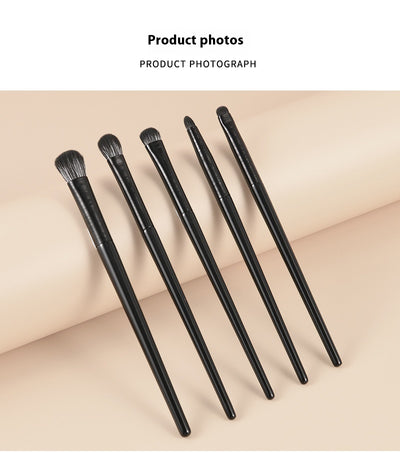 Set de 6 Brochas de Maquillaje Profesional - Sombra, Delineador y Corrector - Image 13