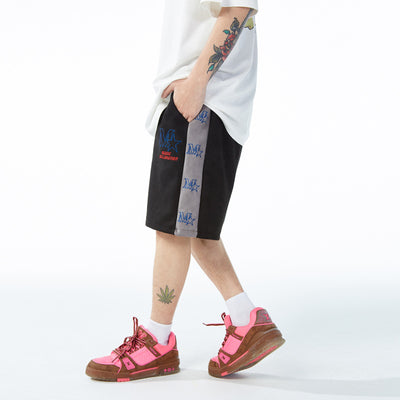 Shorts Deportivos Hombre Estrella Bordada Estilo Hip-hop Sueltos - Image 13