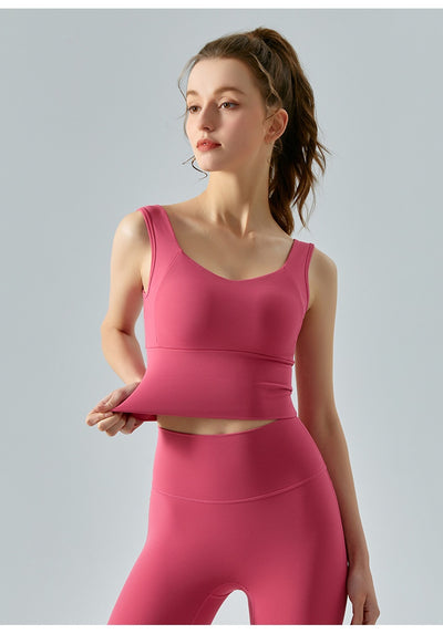 Sostén Deportivo Invisible Ajuste Medio con Tela Elástica Slim Fit - Image 14