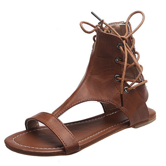 Sandalias Planas Estilo Romano Tallas Grandes - Cómodas y Versátiles - Image 8