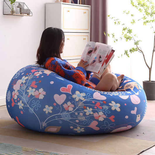 Sofá Perezoso Puf Reclinable con Funda Lavable para Balcón - Image 11