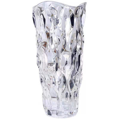 Jarrón de Cristal Luxury con Acabado Espejo - Decoración Elegante para Flores