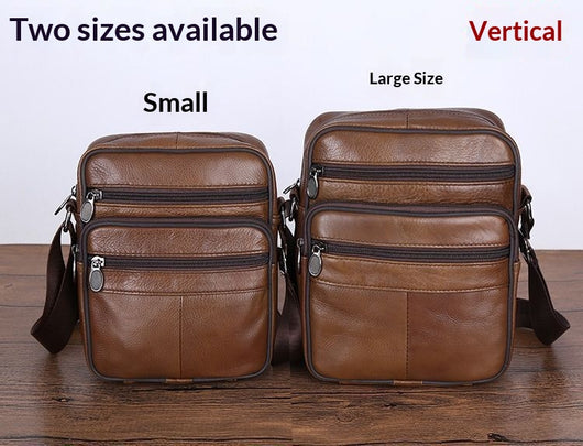 Bolsa de Cuero para Hombre Crossbody Casual y Elegante - Image 21