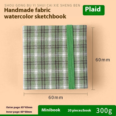 Cuaderno de Acuarela Portátil para Artistas - Formato Cuadrado - Image 9