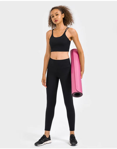Pantalones Deportivos de Talle Alto con Compresión Abdominal para Correr - Image 15