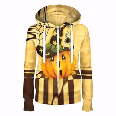 Sudadera con Capucha y Cierre Estampada Digital - Unisex - Image 18