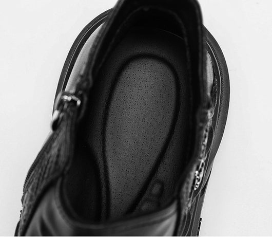 Botas Martin Altas Casuales Estilo Británico para Hombre - Image 13