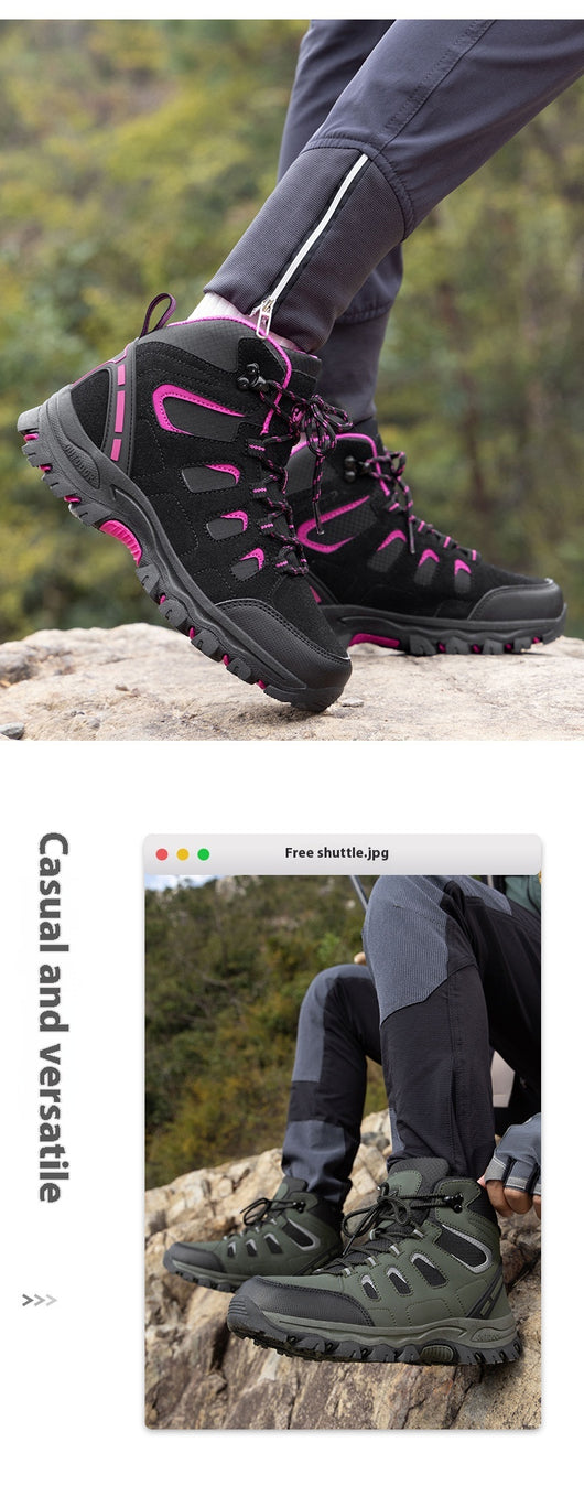 Botas de Montaña Impermeables Transpirables Antideslizantes para Parejas - Image 21