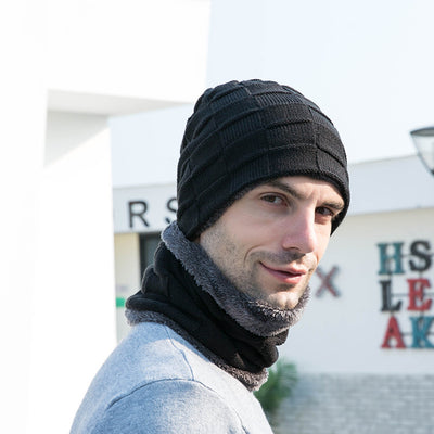 Conjunto Térmico 3 en 1: Gorro, Bufanda y Guantes de Punto Grueso - Image 6
