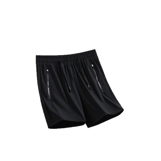 Pantalones Deportivos Hombre Tela Ice Silk Transpirable Ajuste Relajado - Image 5