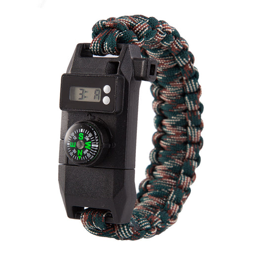 Reloj Supervivencia Multifuncional con Cuerda y Paraguas para Aventuras - Image 6