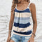 Blusa de Rayas con Tirantes - Estilo Vacacional