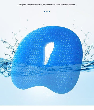 Cojín de Gel de Silicona Panal para Oficina, Auto y Verano - Image 8