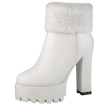 Botas Cómodas de Cuero Suave para Mujer - Image 4