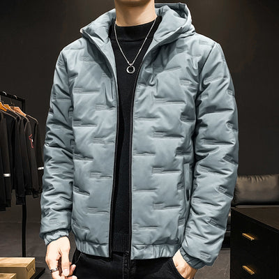 Abrigo Casual Acolchado de Algodón para Invierno - Image 11