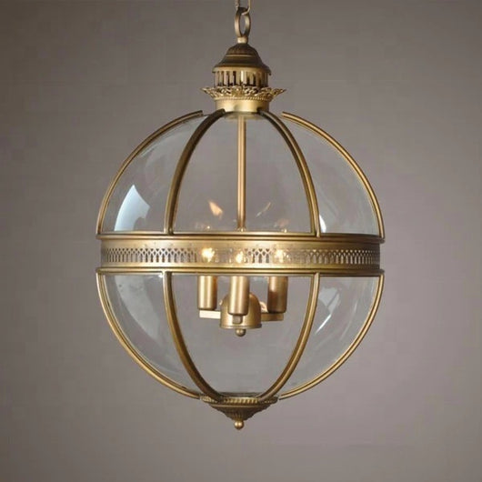 Lámpara Colgante de Cristal Estilo Industrial Retro para Hoteles y Comedores - Image 8